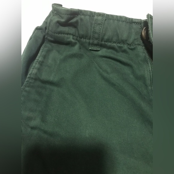 Lands' End School Uniform Boys adjustable Elastic Waist Green Size 8 - Picture 2 of 8